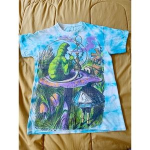 Lewis Carroll’s Alice In Wonderland Tie-dye Shirt